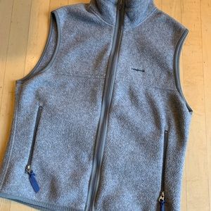 Patagonia synchilla grey vest. Small